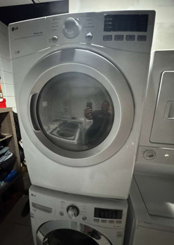 LG Front Load Washer & Dryer Set - Energy Efficient