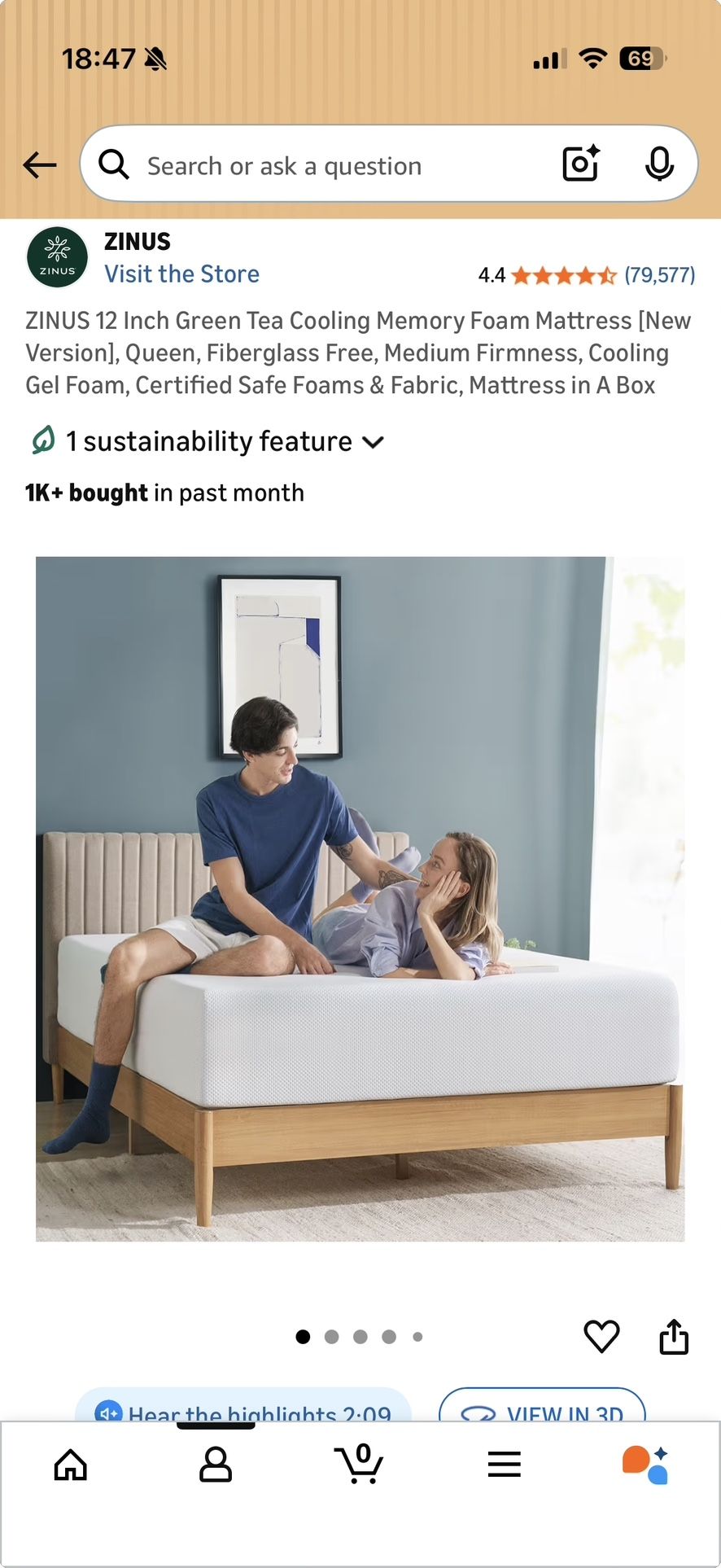 Memory Foam Mattress