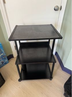 Black table
