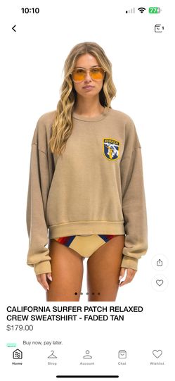 Aviator Nation Surfer Patch Unisex Sweatshirt