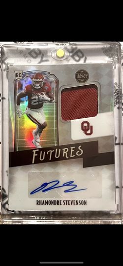 2021 Rhamondre Stevenson Legacy Futures Auto/Patch 025/399