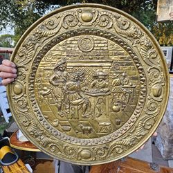 Antique Brass Circular 