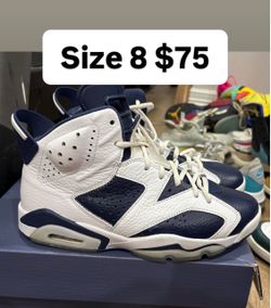 Jordan 6s Olympics size 8