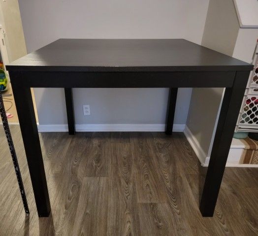 Black Kitchen Table With Two Chairs