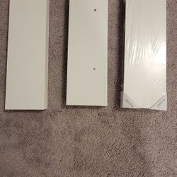 3 White Shelves 