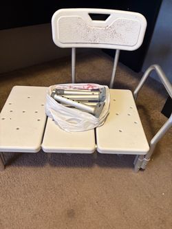 Bath Transfer Bench with Backrest