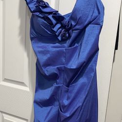 Blue Evening Dress 
