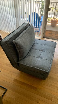 Twin fold out chair/bed