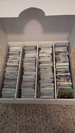 Sports card lot 1800 + NFL, NBA, WNBA, soccer, college FB