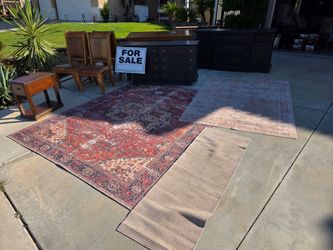 Rug, furniture & dinning table