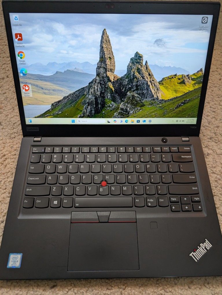 Lenovo Thinkpad T490s 16GB Ram, i5 CPU