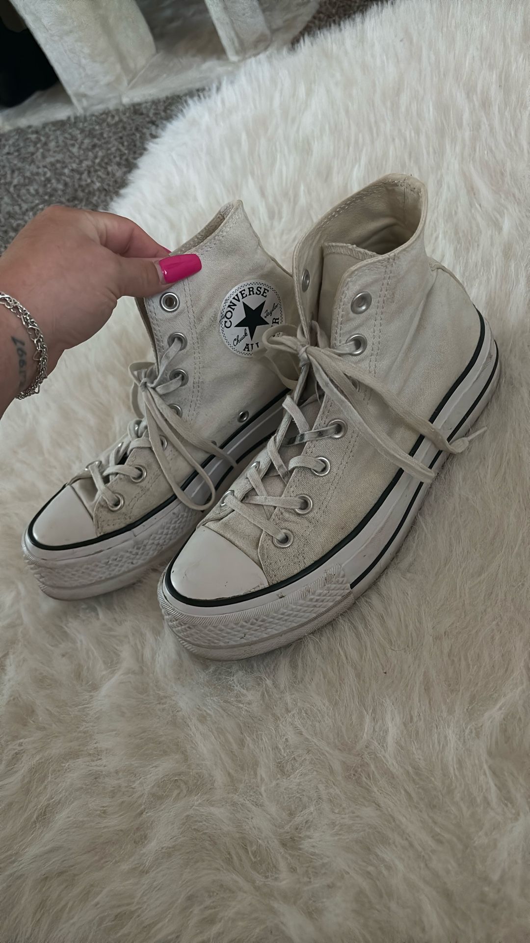 Platform High top Converse