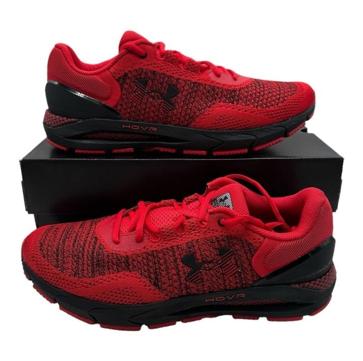 Under Armour Men's Size 11.5 UA HOVR Intake 6 Running Shoes (contact info removed)-600 New Red