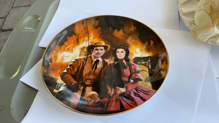 Gone With The Wind plate 1988 - “ The Burning of Atlanta “