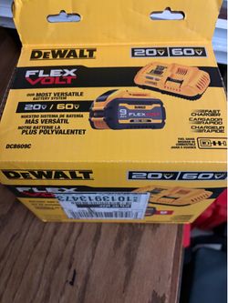 20V/60V MAX FLEXVOLT Lithium-Ion 9.0Ah Battery and Charger Starter Kit
