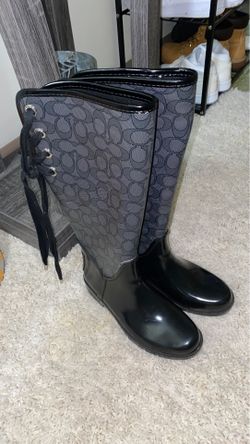 Coach rainboots