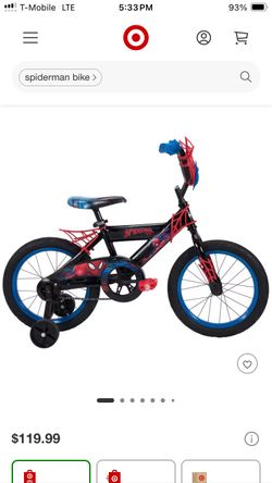 Huffy Marvel Spider-Man Bike