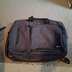 SOLO NEW YORK Hybrid Briefcase Backpack LIKE NEW