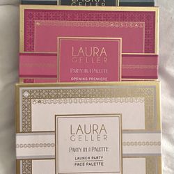 NEW Laura Gellar 3 Different Makeup Palettes 