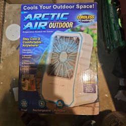 Attic Air Misting Fan  Portable Rechargeable 