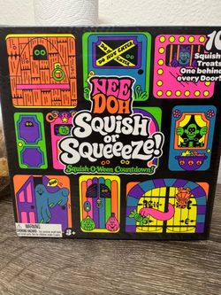 Needoh Halloween advent calendar
