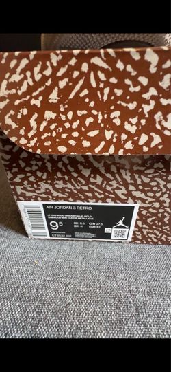 Jordan 3's 9.5 used/mint condition