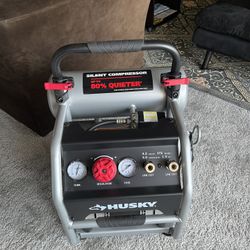 Husky 4.5 Gallon Silent Air Compresser