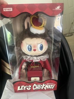 THE MONSTERS Let's Checkmate Series-Vinyl Plush Doll