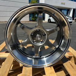 New 19 Inch RG-D2 Advan Style Wheels 19x9.5/10.5 +22/+25 5x114.3 Rims Set of 4 CB73.1