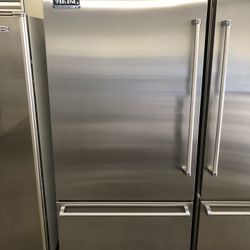 Viking 36” Stainless Steel Built In Refrigerator 