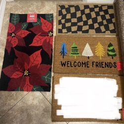 Brand new door mats-$5 each. price is firm. :) Higley and ray!