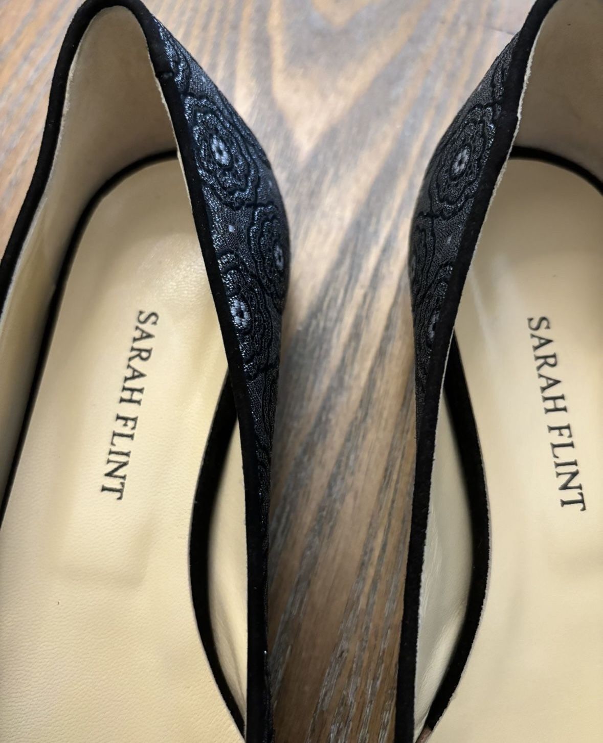 Sarah Flint Andrea Brocade Loafer 🩶