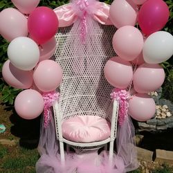 Baby Shower , Bridal Shower , Party Chair...etc