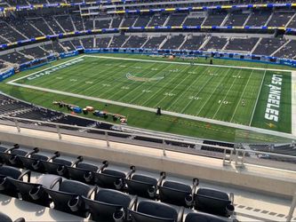 Chargers 2026 season tickets section 300 low row