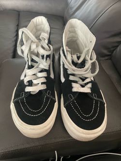 Black & White High Top Vans