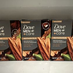 Dove Men Care Bar Soap all 3 for $10