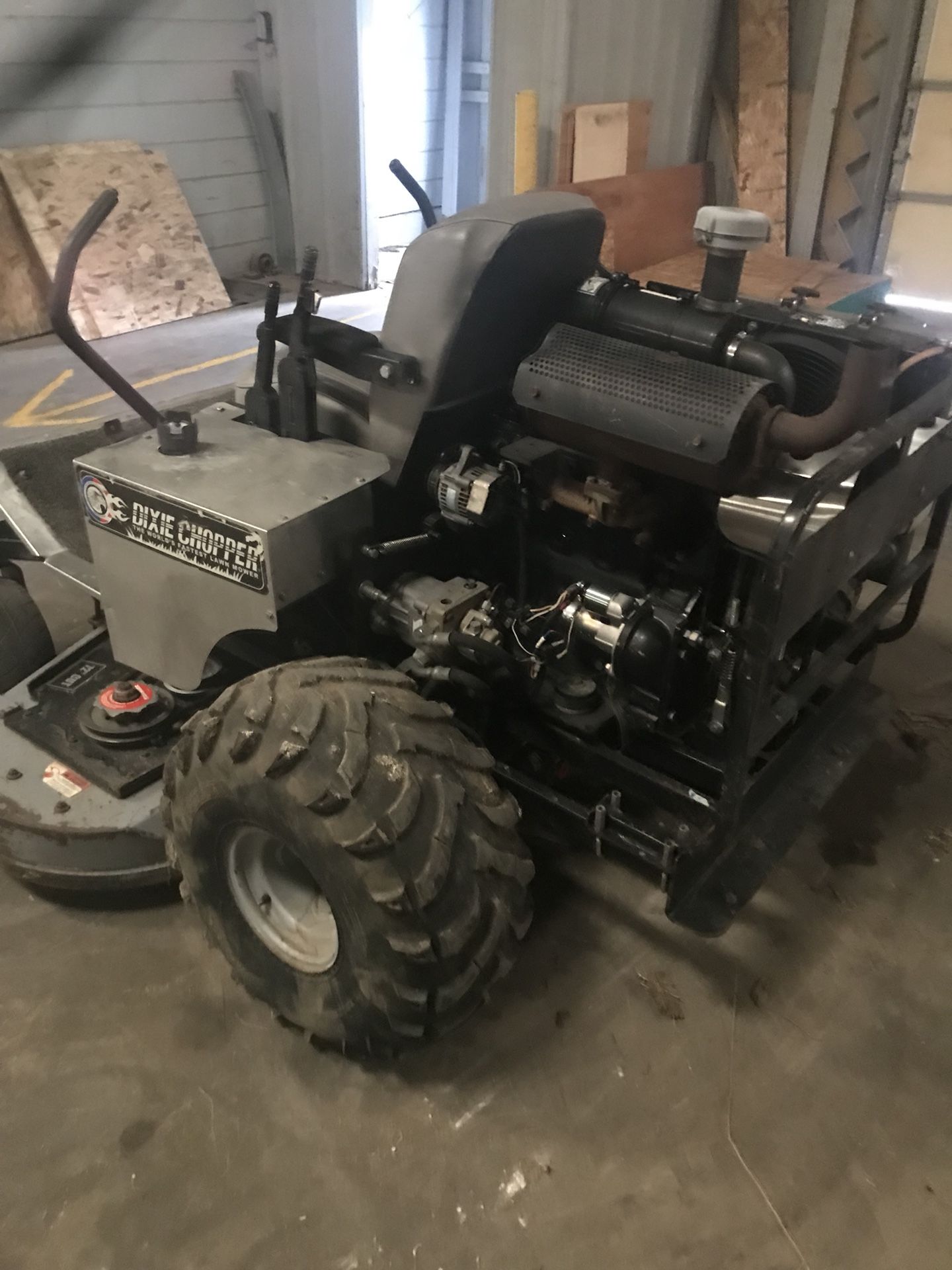 Dixie chopper. Diesel. 35 hp. 72 in cut. Trades welcome what you