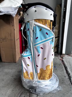 Shank it Golf Waffle Cone Stand Bag