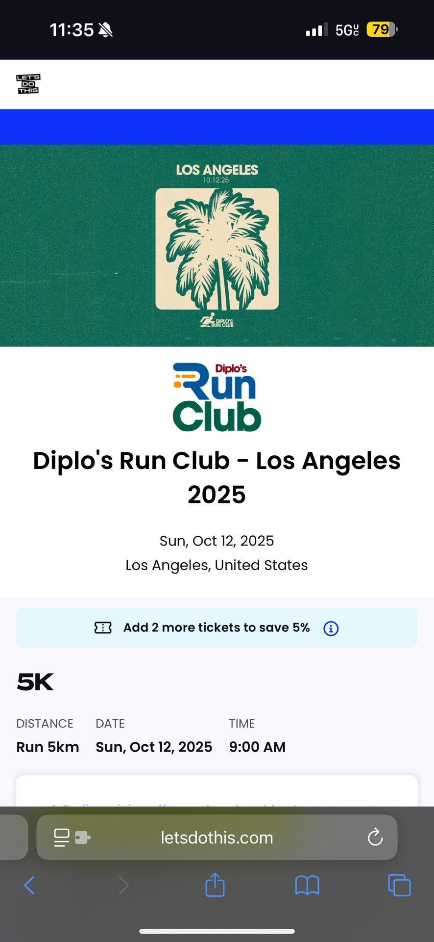 50% Off Diplo’s Run Club! Diplo & Dillion Francis Concert