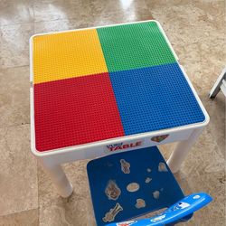 Kids Lego Table with Chair