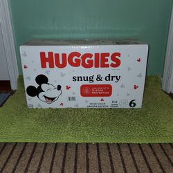 Box Huggies Snug & Dry Size 6