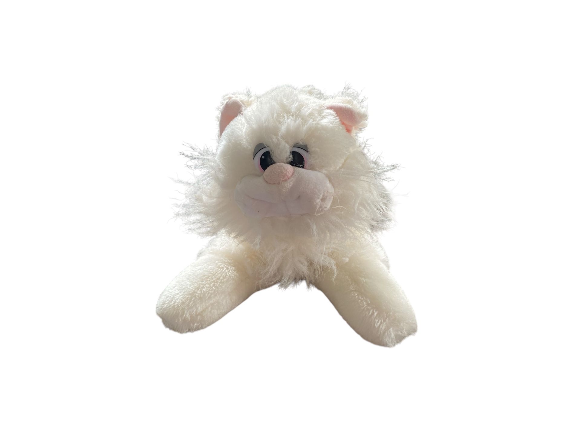 Vintage Pound Purries White CAT 15” Plush Stuffed Toy by Tonka
