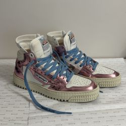 Off-court leather trainers Size 37