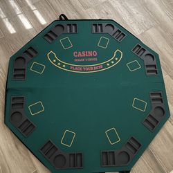 Poker felt Table 