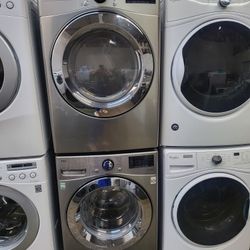 💥💥LG SET STEAM  WASHER END ELECTRIC DRYER STAINLEES STEEL ♨️