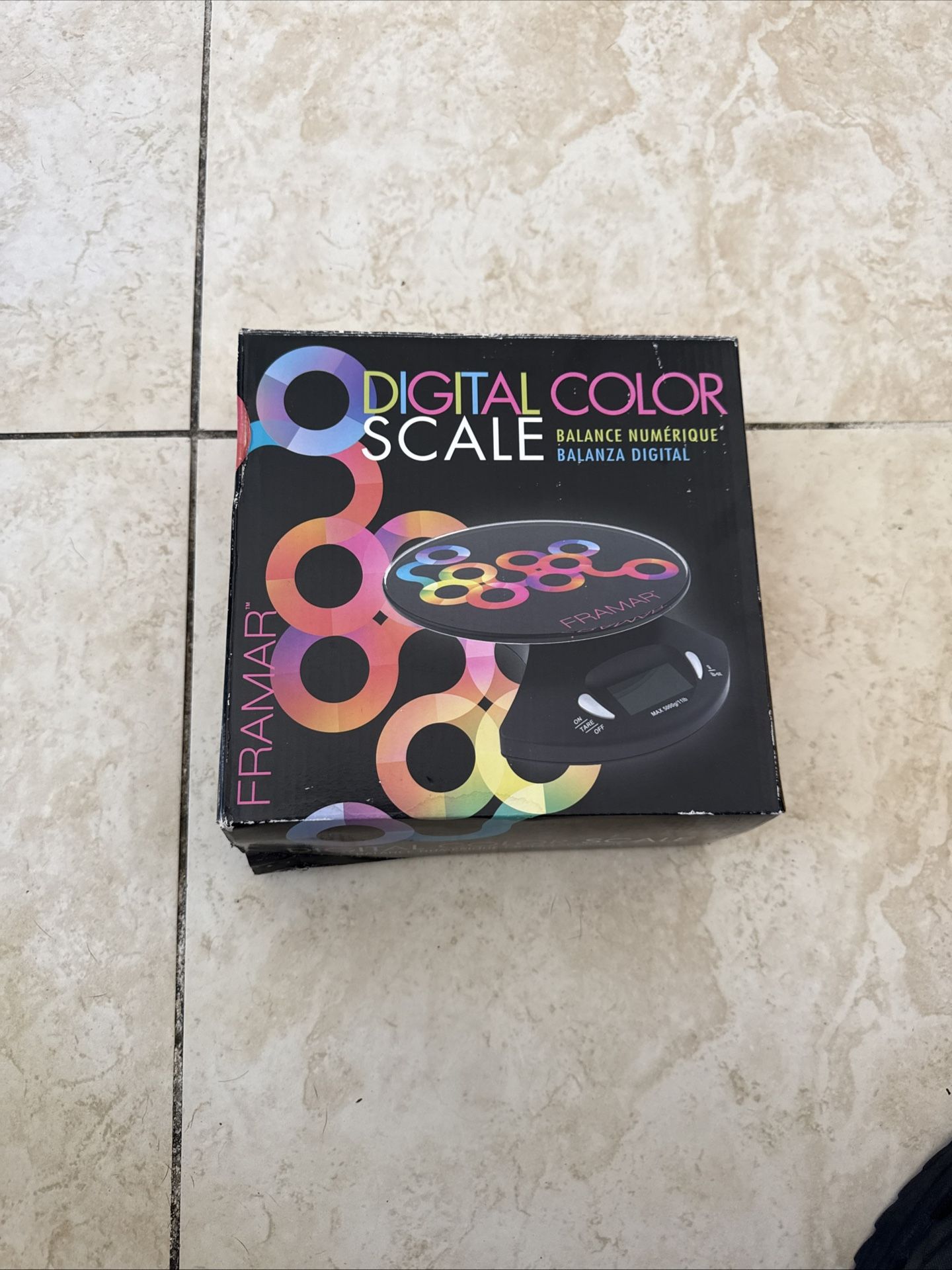 Food Scale Hair Color Scale Kitchen Scale Gram Sca... Framar Digital Scale