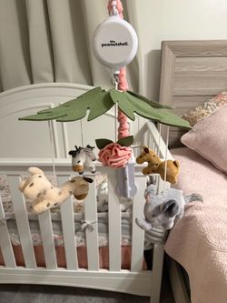 The Peanutshell Safari Baby Crib Mobile