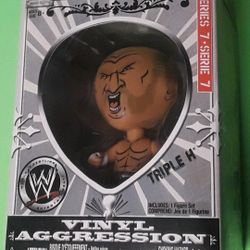 WWE Triple H Vinyl Aggression Figure Wrestling NEW Rare Series 7 Collectible Pop