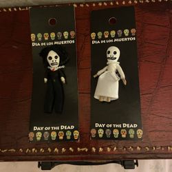 Voodoo Bride And Groom Pins