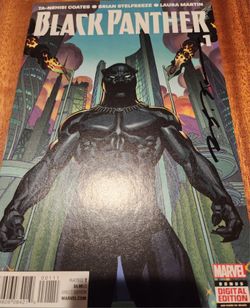 Black Panther #1 2016 Signed Brian Stelfreeze